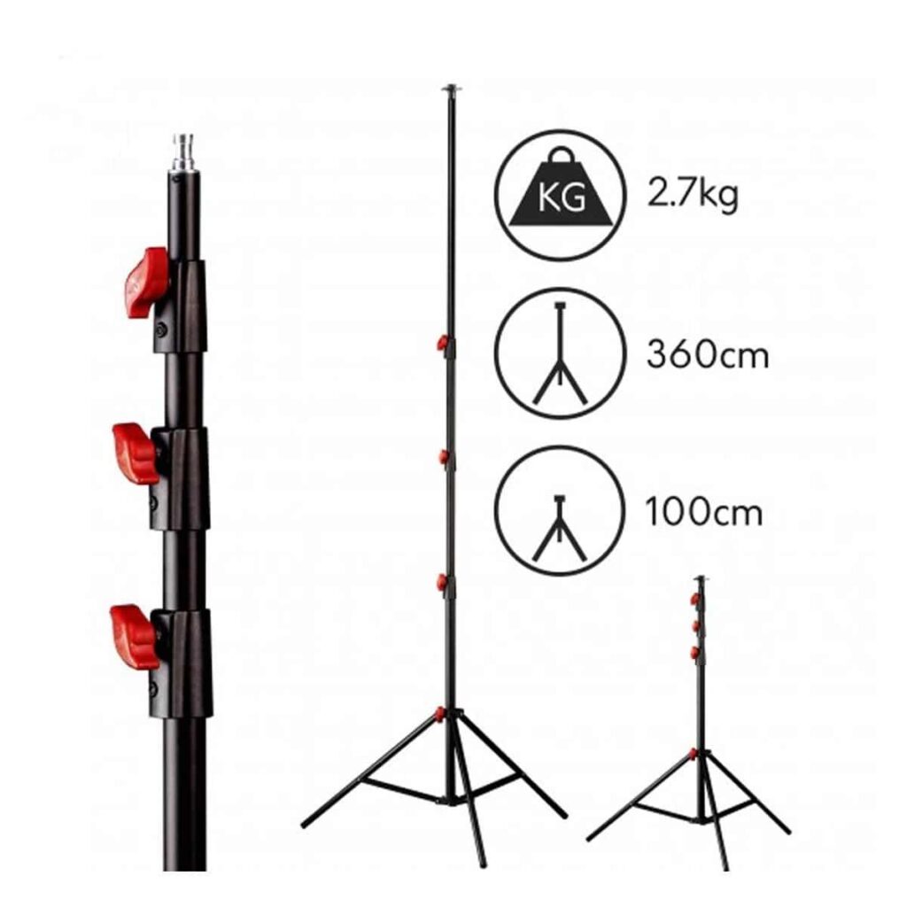 Lencarta Pneumatic Air Light Stand 265cm Lencarta Pneumatic Air Light Stand 265cm