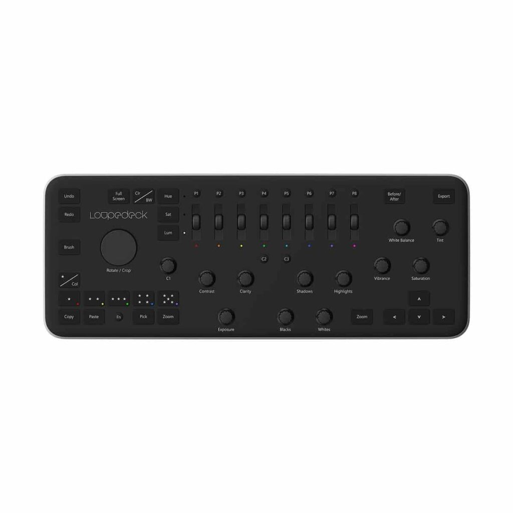 Loupedeck – Kuvankäsittelykonsoli Loupedeck – Kuvankäsittelykonsoli