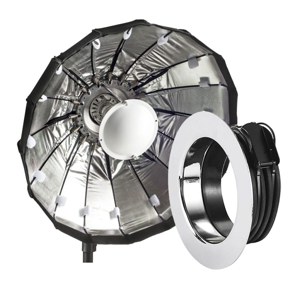 Lencarta Folding Beauty Dish 100cm Valkoinen – Bowens Lencarta Folding Beauty Dish 100cm Valkoinen – Bowens