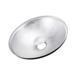 Lencarta Beauty Dish Hopeinen 40cm