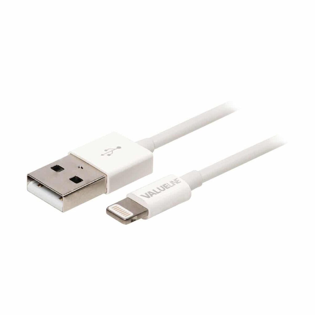 Valueline Apple Lightning – USB 2.0 A 1m kaapeli Valueline Apple Lightning – USB 2.0 A 1m kaapeli