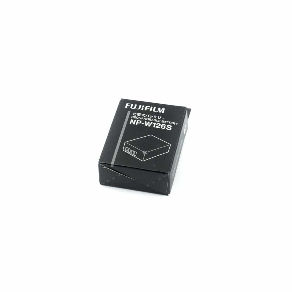 Fujifilm NP-W126s akku – Käytetty Fujifilm NP-W126s akku – Käytetty