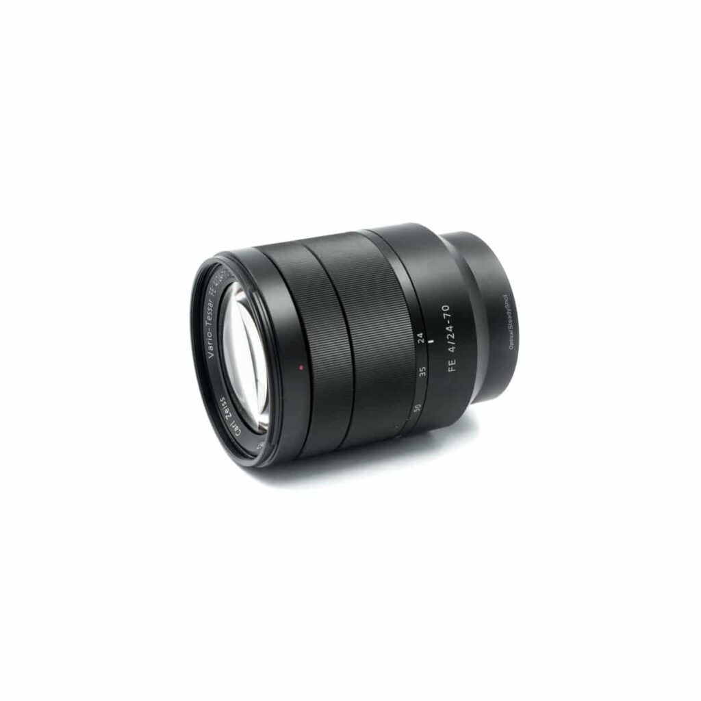 Sony Zeiss Vario Tessar T* FE 24-70mm f/4 ZA OSS (Kunto K5) – Käytetty Sony Zeiss Vario Tessar T* FE 24-70mm f/4 ZA OSS (Kunto K5) – Käytetty