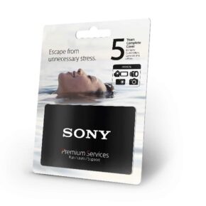 Sony 5-year full warranty Sony 5-year full warranty