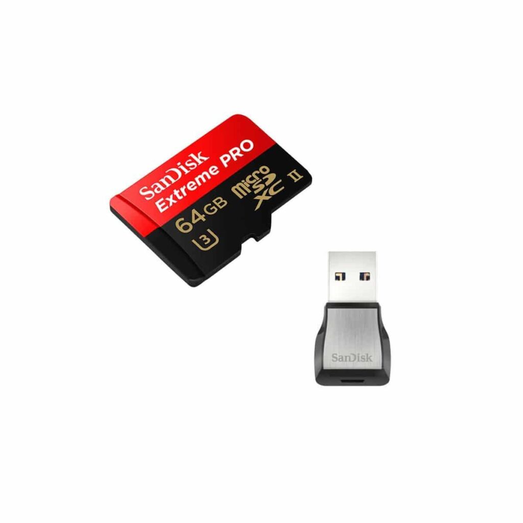 Sandisk Micro SDXC Extreme Pro 64 GB 275MB/s UHS-II U3 Class 10 Sandisk Micro SDXC Extreme Pro 64 GB 275MB/s UHS-II U3 Class 10