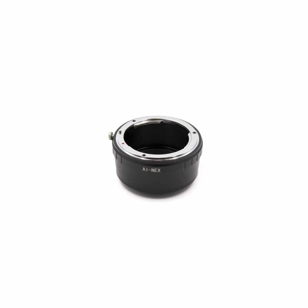 Omax ai-nex adapteri (nikon ai > sony e-mount) – Käytetty Omax ai-nex adapteri (nikon ai > sony e-mount) – Käytetty
