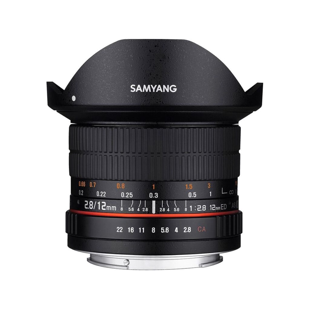 Samyang 12mm f/2.8 ED AS NCS Fisheye (full frame) – Canon EF Samyang 12mm f/2.8 ED AS NCS Fisheye (full frame) – Canon EF