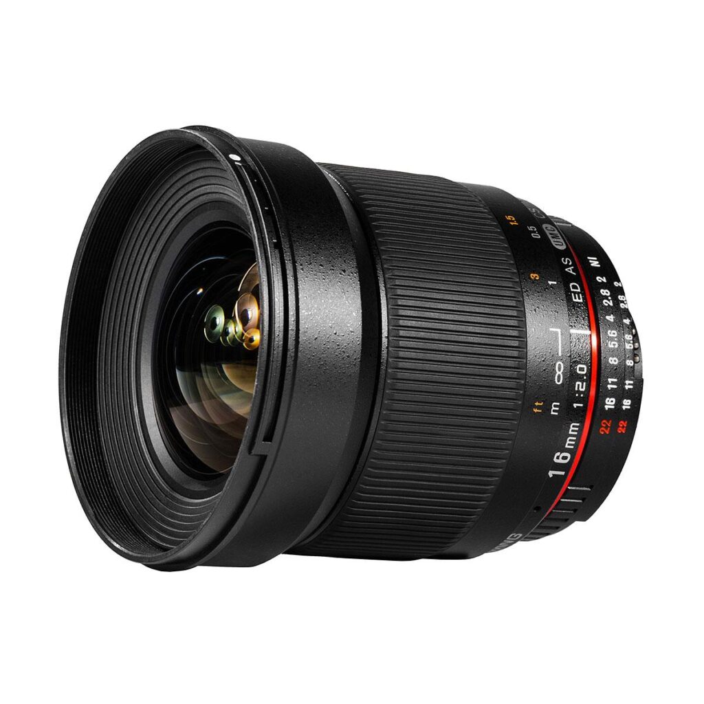 Samyang 16mm f/2 ED AS UMC CS APS-C – Canon EF Samyang 16mm f/2 ED AS UMC CS APS-C – Canon EF