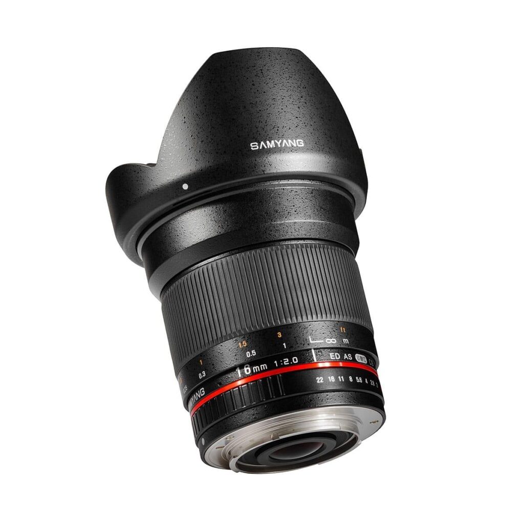 Samyang 16mm f/2 ED AS UMC CS APS-C – Canon EF Samyang 16mm f/2 ED AS UMC CS APS-C – Canon EF