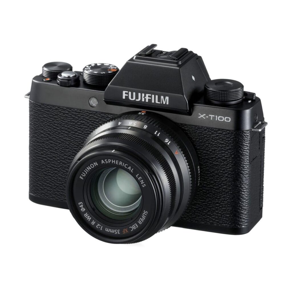 Fujifilm X-T100 Musta Fujifilm X-T100 Musta