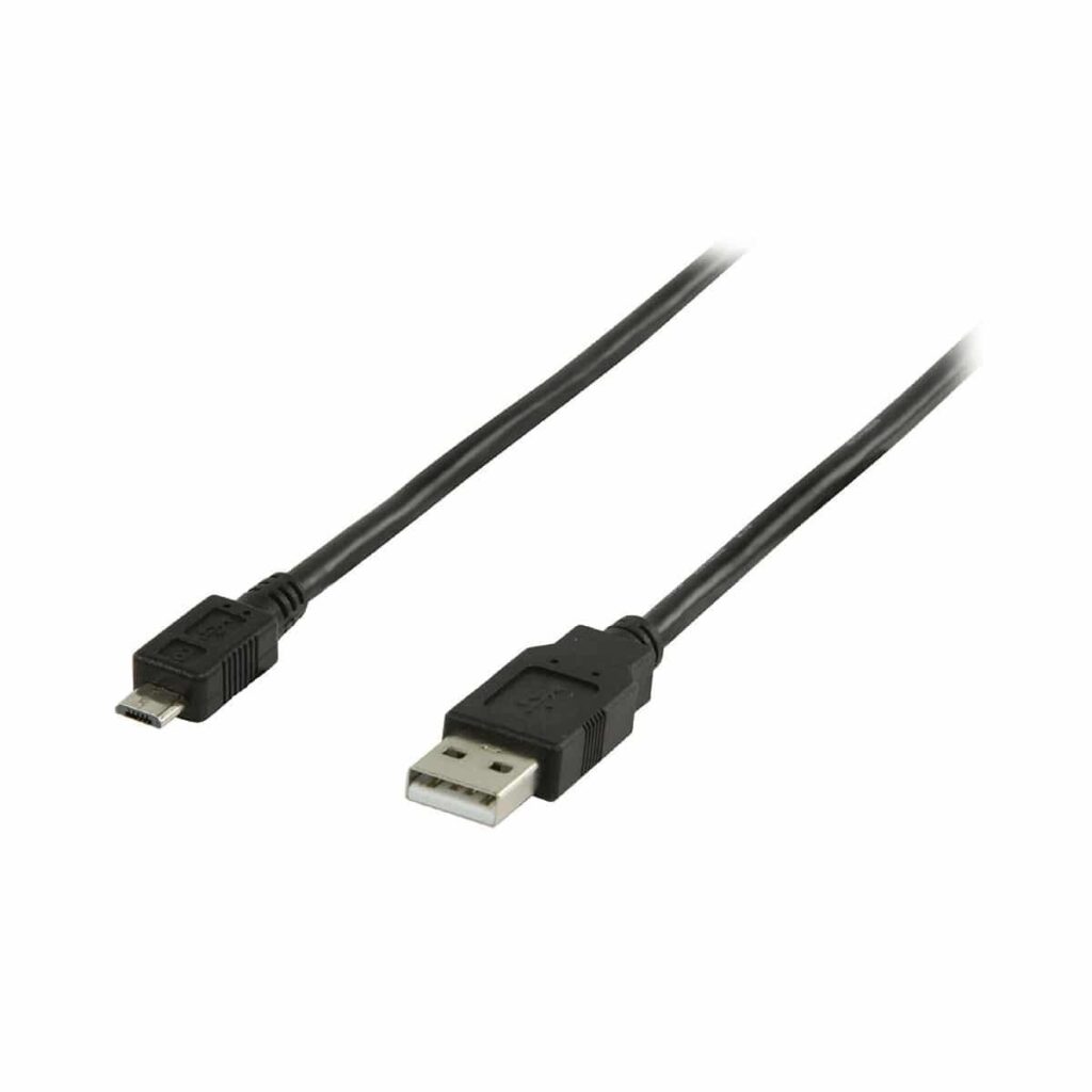 Valueline USB A 2.0 – micro USB B kaapeli 1.00 m Valueline USB A 2.0 – micro USB B kaapeli 1.00 m