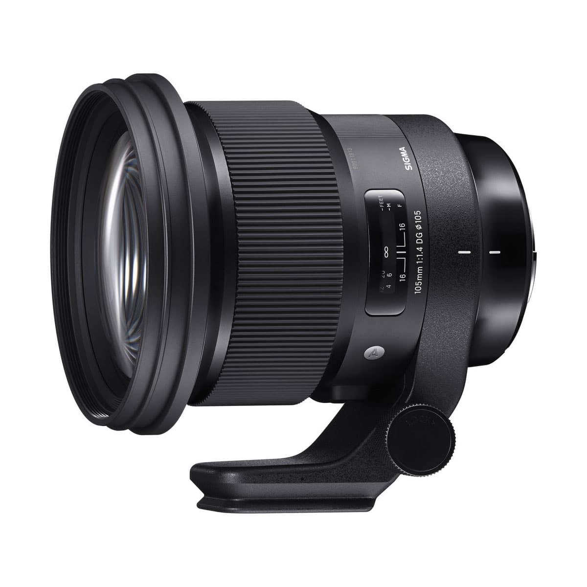 Sigma 105mm f/1.4 Art -objektiivi, Canon EF