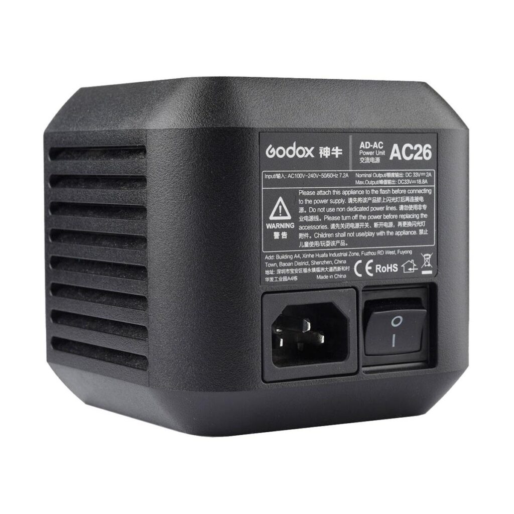 Godox AC-26 AD600 pro virtalähde Godox AC-26 AD600 pro virtalähde