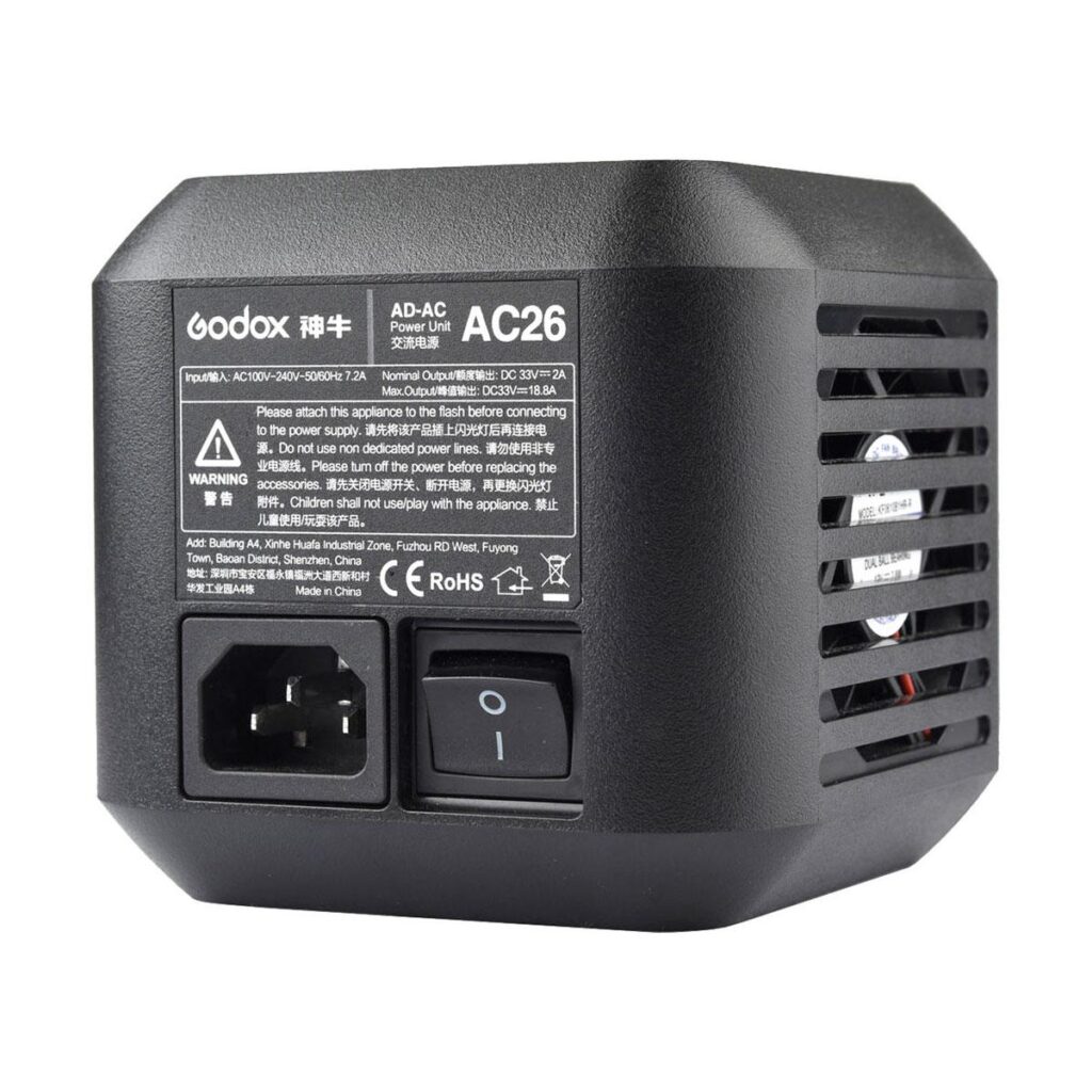 Godox AC-26 AD600 pro virtalähde Godox AC-26 AD600 pro virtalähde