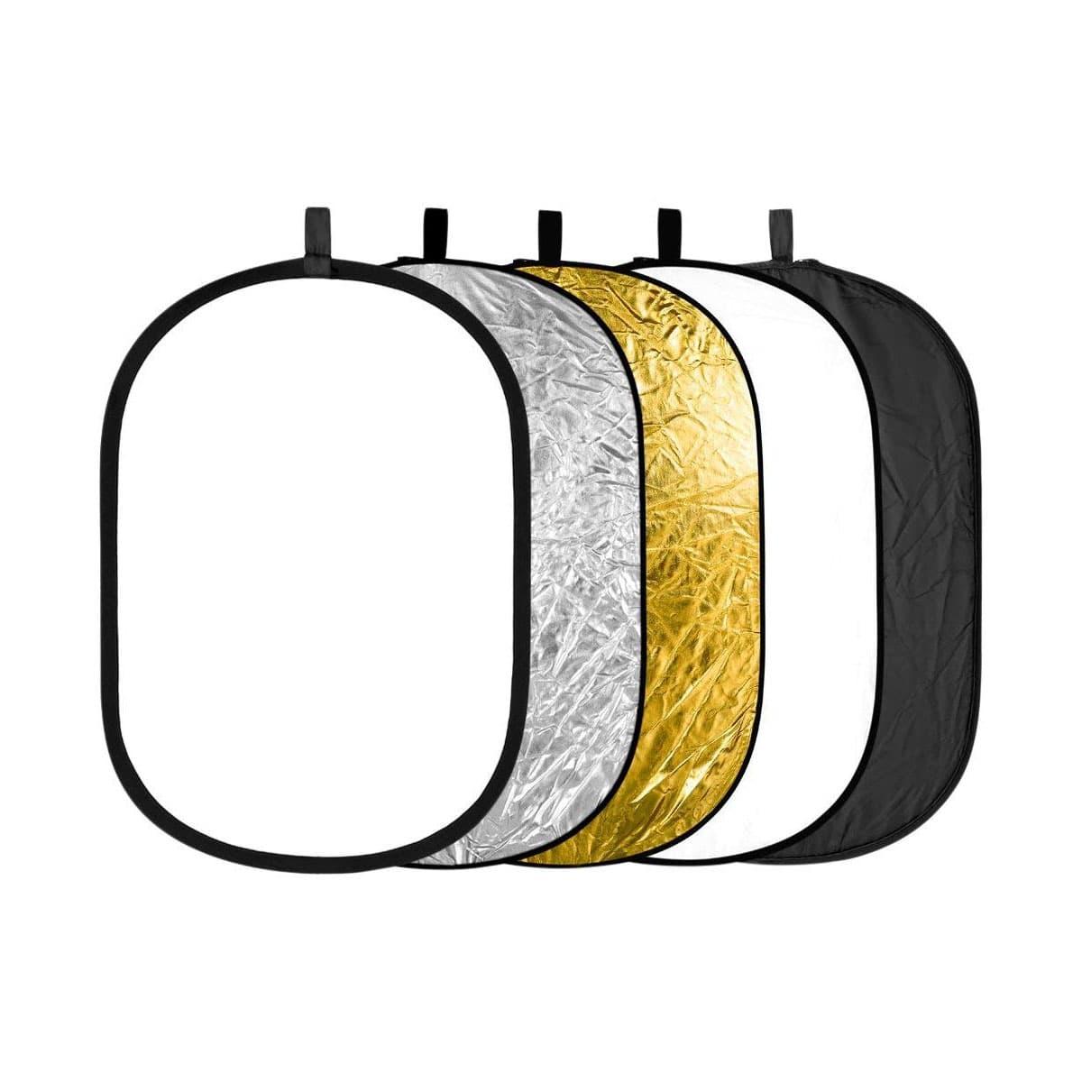 Lencarta 5 in 1 - 60x90cm reflector