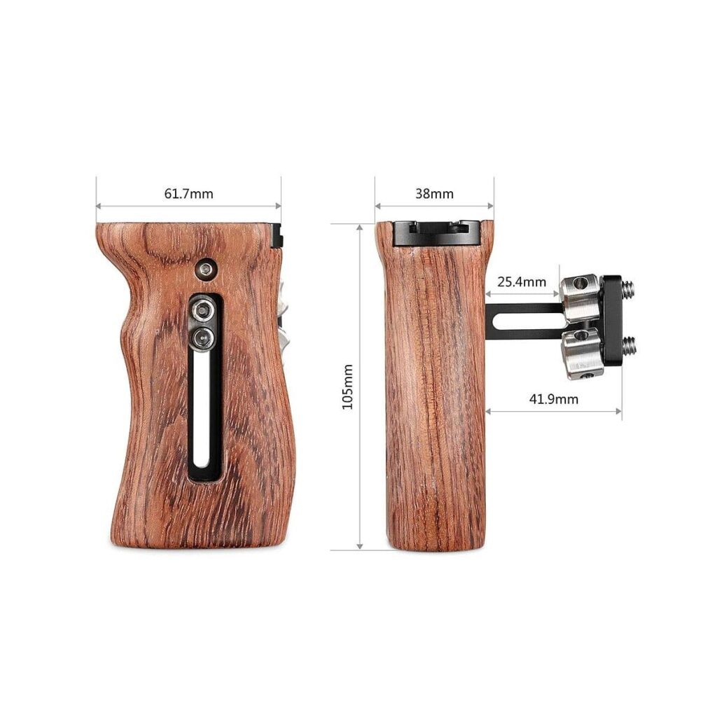 SmallRig Wooden Universal Side Handle 2093 SmallRig Wooden Universal Side Handle 2093