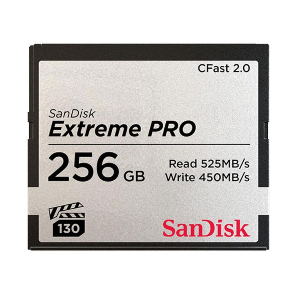 SanDisk CFast 2.0 Extreme Pro 525MB/s VPG130 Muistikortti 128GB SanDisk CFast 2.0 Extreme Pro 525MB/s VPG130 Muistikortti 128GB