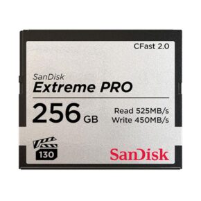 SanDisk CFast 2.0 Extreme Pro 525MB/s VPG130 Muistikortti 128GB SanDisk CFast 2.0 Extreme Pro 525MB/s VPG130 Muistikortti 128GB