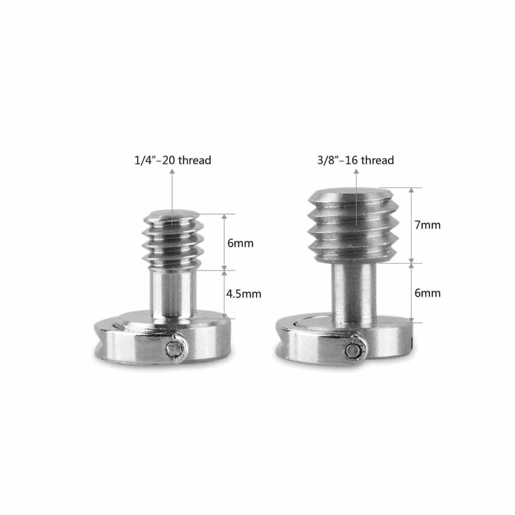 SmallRig 1/4″ and 3/8″ D-Ring Screw 1609 SmallRig 1/4″ and 3/8″ D-Ring Screw 1609