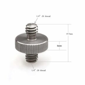 SmallRig 1/4″ to 1/4″ Double End Stud 1613 (10kpl) SmallRig 1/4″ to 1/4″ Double End Stud 1613 (10kpl)