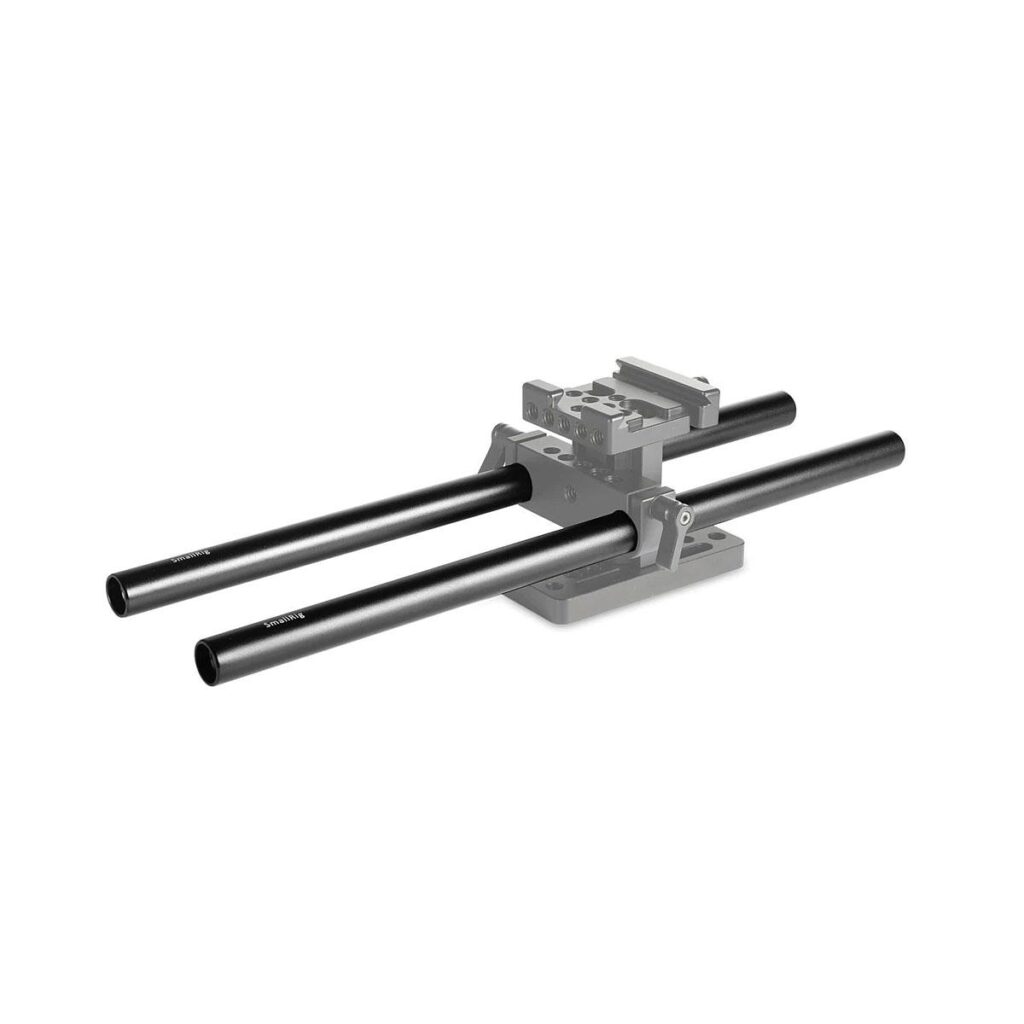 SmallRig 2kpl 15mm Black Aluminum Alloy Rod (M12-30cm) 1053
