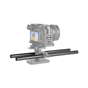 SmallRig 2kpl 15mm Black Aluminum Alloy Rod (M12-30cm) 1053