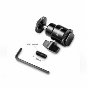 SmallRig Cold Shoe to 1/4″ Threaded Adapter 761 SmallRig Cold Shoe to 1/4″ Threaded Adapter 761