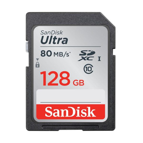 Sandisk Ultra 32GB 80MB/s UHS-I SDHC / SDXC Muistikortti