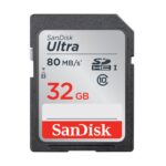 SanDisk Ultra 32GB 80MB/s UHS-I SDHC / SDXC Muistikortti