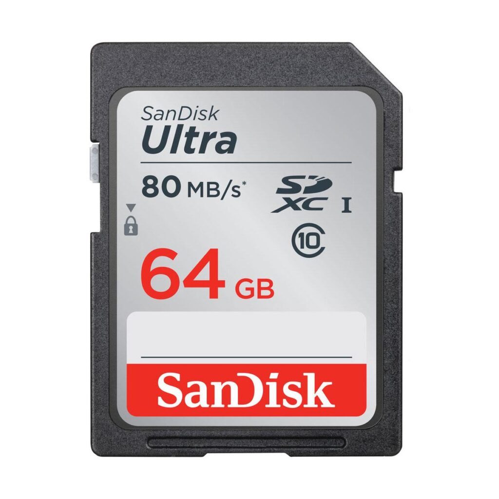 Sandisk Ultra 32GB 80MB/s UHS-I SDHC / SDXC Muistikortti Sandisk Ultra 32GB 80MB/s UHS-I SDHC / SDXC Muistikortti