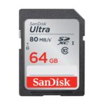 SanDisk Ultra 64GB 80MB/s UHS-I SDHC / SDXC Muistikortti