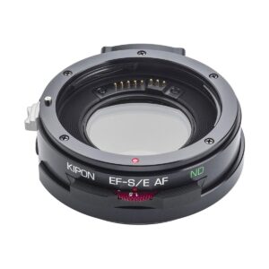 Kipon AF Adapteri ND suotimella Sony E – Canon EF Kipon AF Adapteri ND suotimella Sony E – Canon EF
