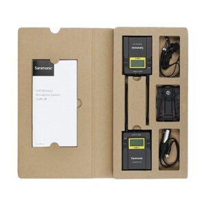 Saramonic UwMic9 RX9+TX9+TX9 UHF Wireless Lavalier Saramonic UwMic9 RX9+TX9+TX9 UHF Wireless Lavalier