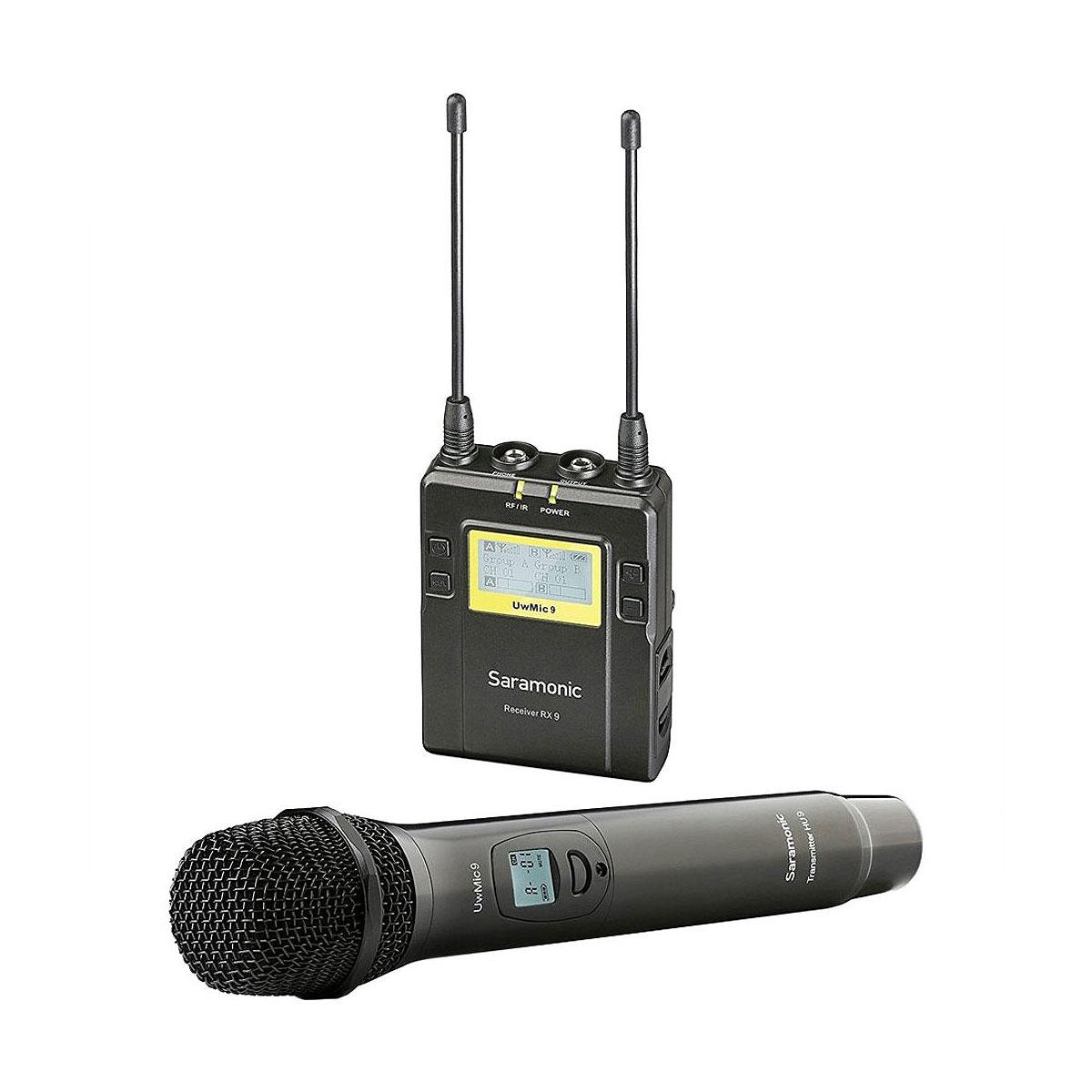 Saramonic UwMic9 (HU9+RX9) -langaton mikrofonijärjestelmä