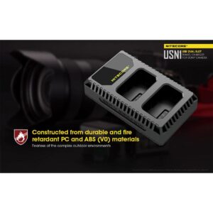 Nitecore USN1 NP-FW50 tuplalaturi Nitecore USN1 NP-FW50 tuplalaturi