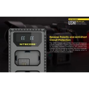 Nitecore USN1 NP-FW50 tuplalaturi Nitecore USN1 NP-FW50 tuplalaturi