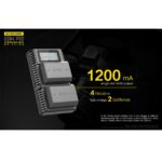 Nitecore NFZ100 tuplapaketti + Nitecore USN4 Pro laturi