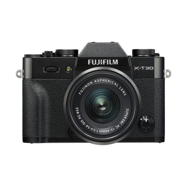 Fujifilm X-T30 Musta Fujinon XC 15-45mm f/3.5-5.6 OIS PZ
