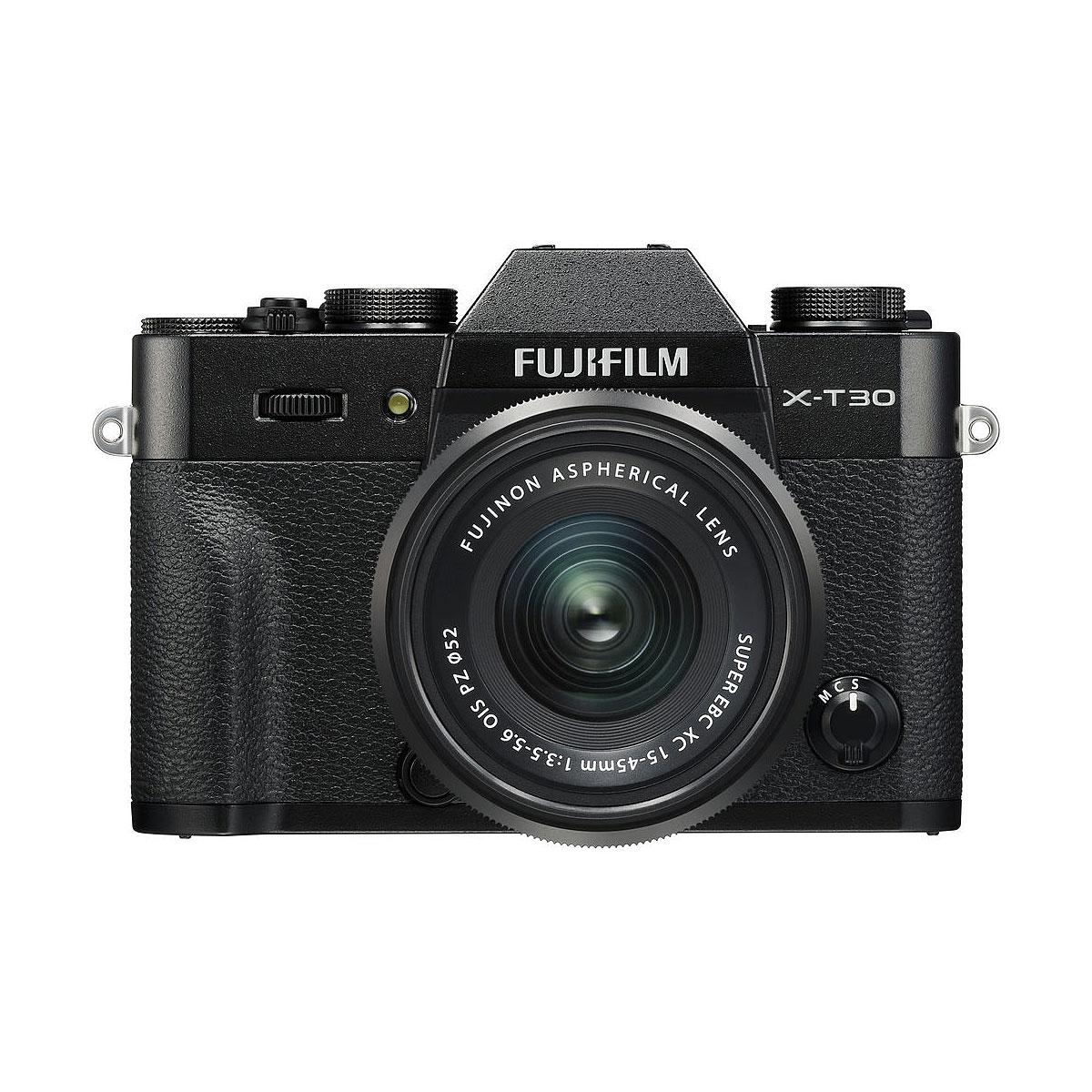 Fujifilm X-T30 Musta + Fujinon XC 15-45mm f/3.5-5.6 OIS PZ