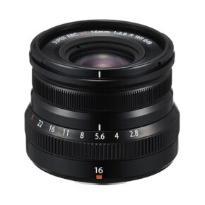 Fujinon XF 16mm F2.8 R WR Musta Fujinon XF 16mm F2.8 R WR Musta