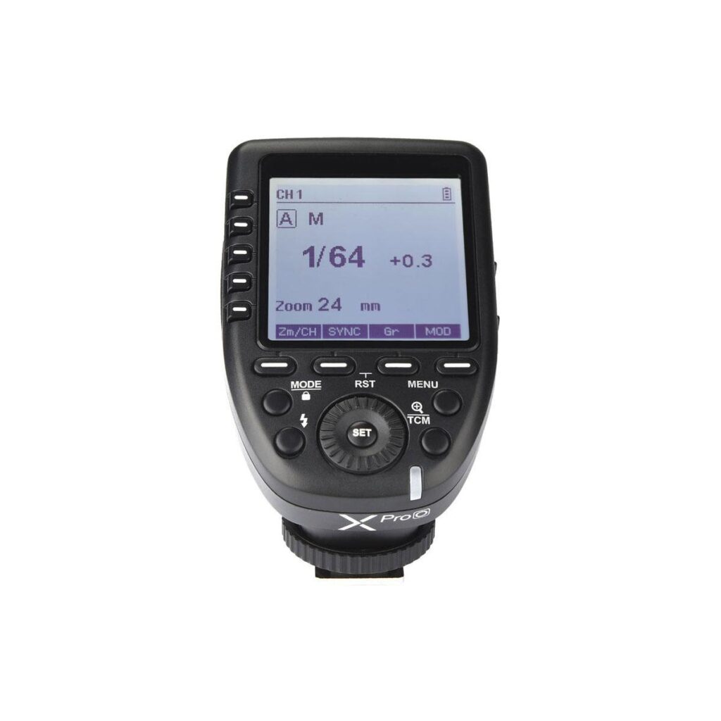 Godox XProO Olympus / Panasonic TTL/HSS radiolähetin Godox XProO Olympus / Panasonic TTL/HSS radiolähetin