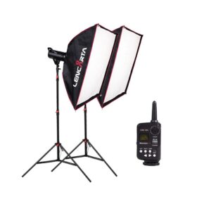 Lencarta Smartflash 4 paketti – 2x Smartflash 4 + 1x 100cm varjo + 1x 85x85cm softbox Lencarta Smartflash 4 paketti – 2x Smartflash 4 + 1x 100cm varjo + 1x 85x85cm softbox
