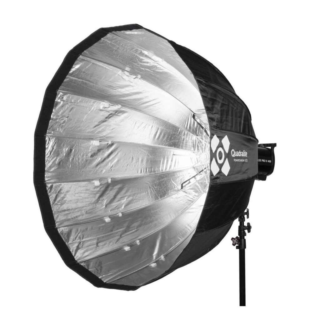 Quadralite Deep Hexadecagon 120cm Softbox – Bowens Quadralite Deep Hexadecagon 120cm Softbox – Bowens