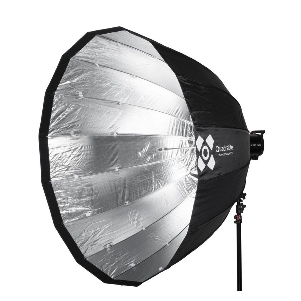 Quadralite Deep Hexadecagon 150cm Softbox – Bowens Quadralite Deep Hexadecagon 150cm Softbox – Bowens