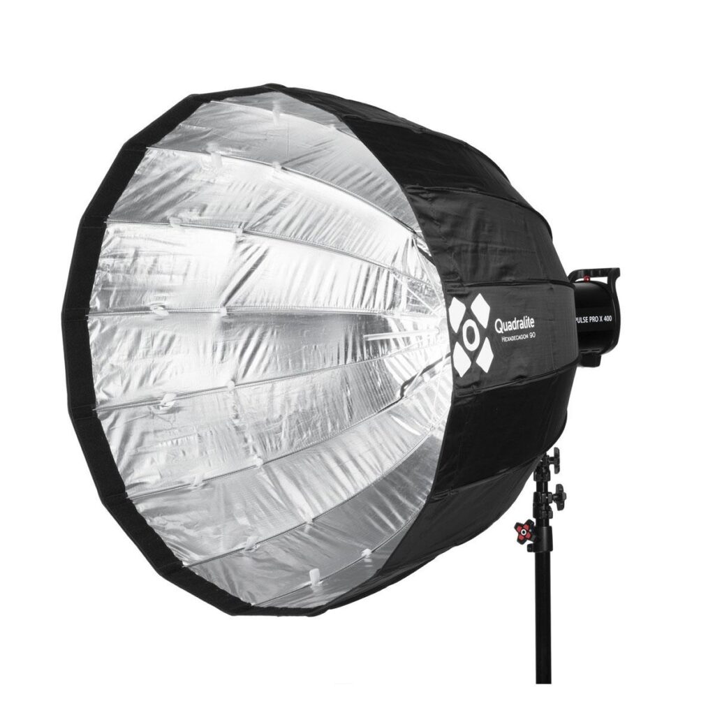 Quadralite Deep Hexadecagon 90cm Softbox – Bowens Quadralite Deep Hexadecagon 90cm Softbox – Bowens