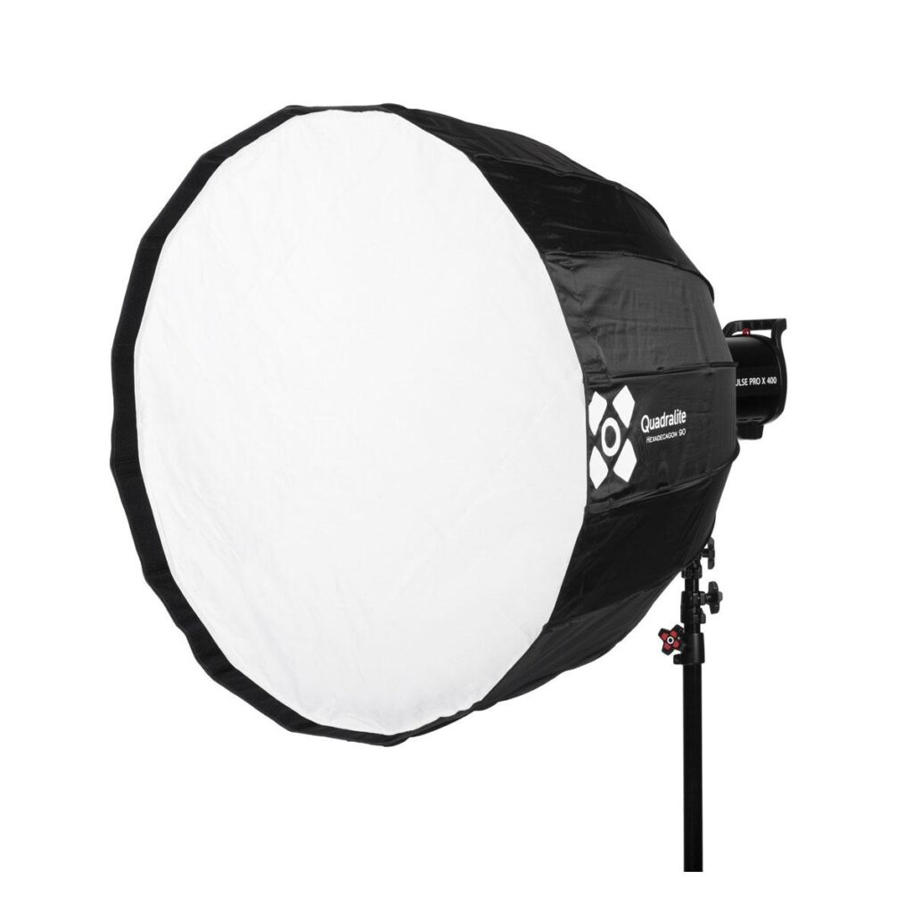 Quadralite Deep Hexadecagon 90cm Softbox – Bowens Quadralite Deep Hexadecagon 90cm Softbox – Bowens
