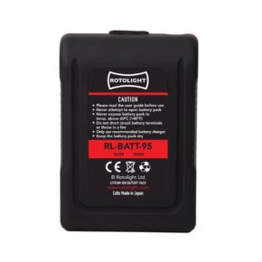 Rotolight 95 Wh V-mount lithium-ion battery Rotolight 95 Wh V-mount lithium-ion battery