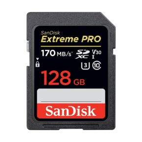 Sandisk 128GB Extreme Pro 170MB/s SDXC Sandisk 128GB Extreme Pro 170MB/s SDXC