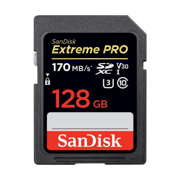 Sandisk 128GB Extreme Pro 170MB/s SDXC