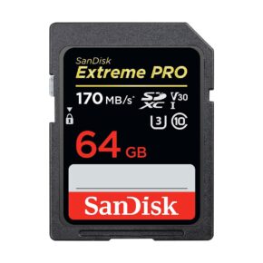 Sandisk 64GB Extreme Pro 170MB/s SDXC Sandisk 64GB Extreme Pro 170MB/s SDXC